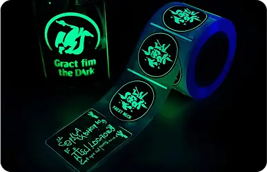 Etiquetas Glow in the Dark