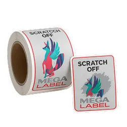Etiquetas Scratch Off