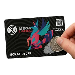 Etiquetas Scratch Off