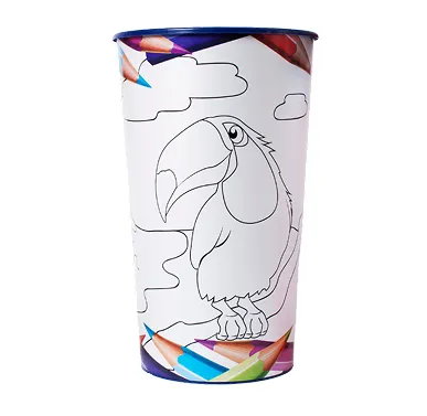 Vaso Coloreable